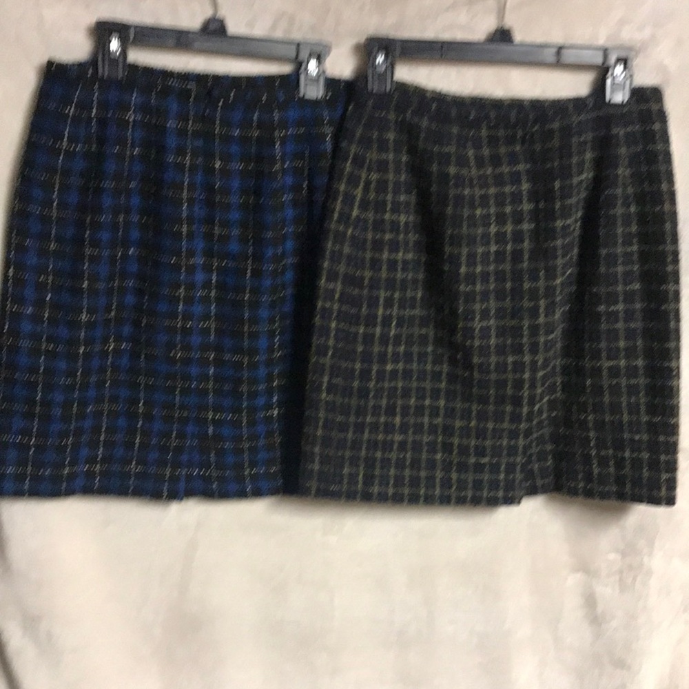 2 Vintage Amanda Smith Petites Skirts - Size 10